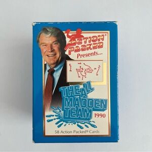 NFL Kids Toys Trading Cards - Blue and Red